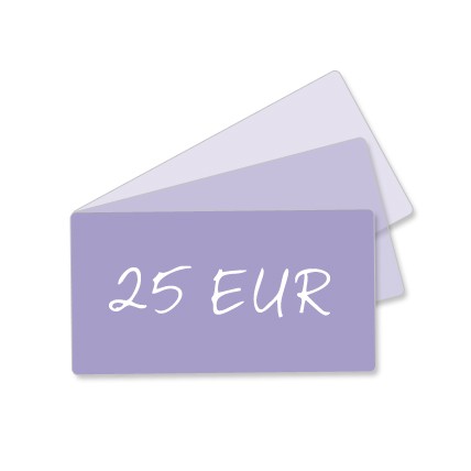25 EUR Geschenkgutschein